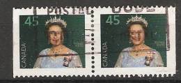 Canada  1995  Definitives; Queen Elizabeth II  (o) - Sellos (solo)