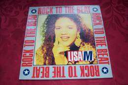 LISA M  °  ROCK TO THE BEAT - 45 T - Maxi-Single