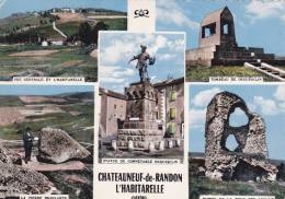 Cp , 48 , CHATEAUNEUF-de-RANDON , L'HABITARELLE , Multi-Vues - Chateauneuf De Randon