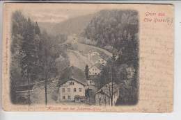 0-8223 KLINGENBERG - EDLE KRONE, Aussicht Von Der Johanna-Höhe 1902, Dünne Stelle - Klingenberg (Sachsen)