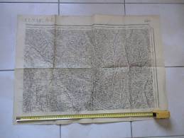 DPT 32 CARTE TOPOGRAPHIQUE - GRANDES MANOEUVRES 1913 - CASTELNAU N.E. - Topographische Karten