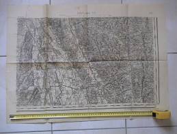 DPT 32 CARTE TOPOGRAPHIQUE - GRANDES MANOEUVRES 1913 - CASTELNAU S.E. - Topographical Maps