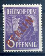 GERMANY BERLIN - 1948 OVERPRINT - Unused Stamps