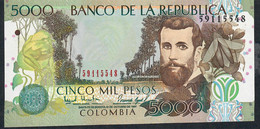 COLOMBIA P447a     5000   PESOS  12.10.1997    UNC. - Otros & Sin Clasificación