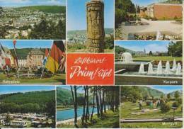 Prüm Eifel MB Minigolf-Platz Camping-Platz Hahnplatz Flaggen 16.8.1977 - Prüm