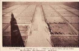 NOTRE DAME DE LORETTE, L'Ombre De La Tour Sur Les Tombes, 1928 - Cementerios De Los Caídos De Guerra