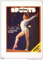 NADIA COMANECI   - Championne Olympique Roumaine De Gymnastique En 1976   - D´après  Musée De La Presse - Olympische Spiele