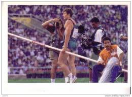 SERGEI BUBKA  Champion De Saut à La Perche  Jeux Olympiques De Barcelone En 1992  - D´après  Dominique Aubert  Sygma - Atletica