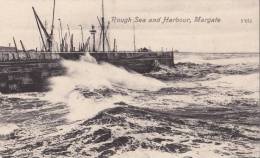 ANGLETERRE/KENT/Margate ROUGH Sea And Harbour/Réf:C0988 - Margate