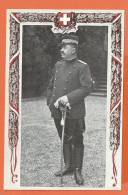 V036, General Wille , Schweizerische Grenzbesetzung 1914, Militaires, Soldat, Non Circulée - Wil