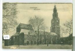 GRONINGEN (1753)  ANSICHTKAART * GRONINGEN MARTINIKERK * CPA * GELOPEN NAAR NAALDWIJK - Groningen