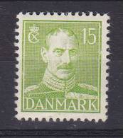 Denmark 1942 Mi. 270     15 (Ø) King König Christian X. MNH** - Ungebraucht