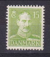 Denmark 1942 Mi. 270     15 (Ø) King König Christian X. MNH** - Unused Stamps