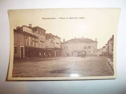 2mwa -  CPA  - PEYREHORADE - Place Du Marché ( 1909 ) -  [40] - Landes - Peyrehorade