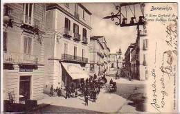 Benevento Il Corso Da Piazza Torro Usata 14.05.1902 - Benevento