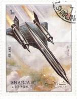 Sharjah Aérien 1972. ~ Mi 1284 - Avion De Combat - Schardscha