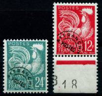 Préobilitérés Maury N° 111/12 ** Moissonneuse Et Cok, Valeur De Catalogue = 25,00 Euro - 1953-1960