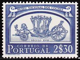 PORTUGAL - 1952,  Museu Nacional Dos Coches.    2$30   ** MNH  MUNDIFIL  Nº 748 - Ungebraucht