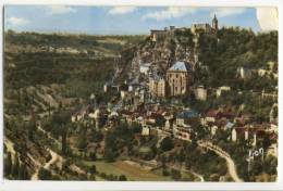 ROCAMADOUR. - Vue Aérienne Vue De L'Hospitalet . CPSM - Rocamadour