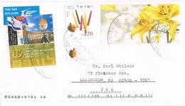 2035. Carta Aerea TEL AVIV (Israel) 2003 A USA - Briefe U. Dokumente