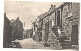 St Ives (royaume-Uni, Cambridgeshire) : The Old Houses In The Street In 1910. - Altri & Non Classificati