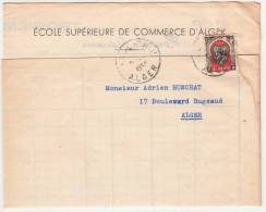 Bulletin Scolaire - Ecole Supérieur De Commerce D'Alger - Année 1949-1950 - Diplome Und Schulzeugnisse