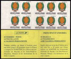 Andorre Français 2001 - Carnet Yvert  Nr. C11 (542)    Michel Nr. MH 0-11 (561) - Postzegelboekjes