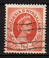 RHODESIA & NYASALAND - 1954 YT 1 USED - Rhodesia & Nyasaland (1954-1963)