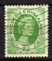 RHODESIA & NYASALAND – 1954 YT 3 USED - Rhodesia & Nyasaland (1954-1963)