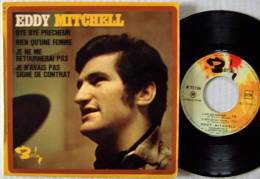 Eddy MITCHELL 45T VINYLE EP BIEM ORIGINAL Bye Bye Précheur EX / MINT  Parfait état - 45 T - Maxi-Single