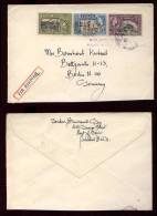 Trinidad 1957 Airmail Cover To Germany - Trinidad & Tobago (...-1961)