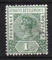 STRAITS SETTLEMENTS - 1892/01 YT 65 USED - Straits Settlements