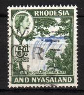 RHODESIA & NYASALAND - 1959/62 YT 25 USED - Rodesia & Nyasaland (1954-1963)