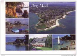 BEG MEIL  -  La Pointe Et Les Plages  - 5 Vues - Beg Meil