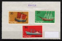 ISRAELE - 1958 YT 134+135+136 * - Ongebruikt (zonder Tabs)