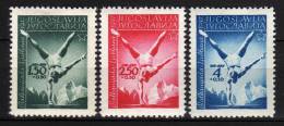 JUGOSLAVIA - 1947 YT 466/468 * CPL - Unused Stamps