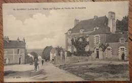 44 SAVENAY PLACE DE L'EGLISE ET ROUTE DE ST NAZAIRE N°15 - Savenay