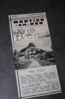 Dépliant Touristique " Montier-en-Der " Années 60 - Champagne-Ardennes - Champagne - Ardenne
