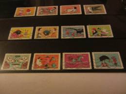 Série Timbres Oblitérérés Adhésifs 2013 (sauter Du Coq à L&acute;âne) - Adhesive Stamps