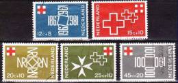 1967 Rode Kruis Zegels Gestempelde Serie  NVPH 889 / 893 - Gebraucht