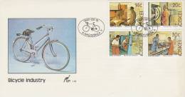 Ciskei 1986 Bycicle Industry FDC - Ciskei