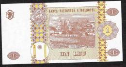 MOLDOVA  P8   1  LEU    2010    UNC. - Moldawien (Moldau)