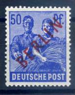 GERMANY BERLIN - 1948 OVERPRINT - Unused Stamps