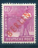 GERMANY BERLIN - 1948 OVERPRINT - Unused Stamps