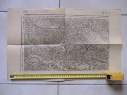 DEPT. 64. - . CARTE TOPOGRAPHIQUE ORTHEZ - ORTHEVILLE, POUILLON, ETC...ETC... - Topographical Maps