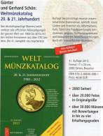 Coins Welt-Münzkatalog 2013 New 50€ Münzen 20./21.Jahrhundert A-Z Battenberg Verlag Europa Amerika Afrika Asien Ozeanien - Libri & Software