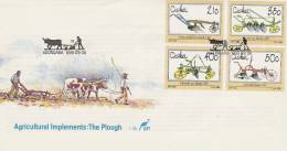 Ciskei 1990 Agricultural Implements FDC - Ciskei