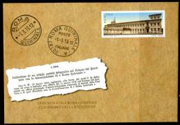 ITALIA / ITALY 2013 - Ufficio Postale "Roma Quirinale" - Busta Postale - 2011-20: Storia Postale