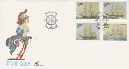 Ciskei 1985 Troop-Ships FDC - Ciskei