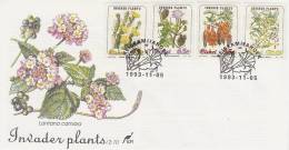 Ciskei 1993 Invader Plants FDC - Ciskei